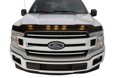 Load image into Gallery viewer, AVS 2015-2019 Ford F150 Aeroskin Low Profile Hood Shield w/ Lights - Black