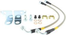 Load image into Gallery viewer, StopTech Stainless Steel Front Brake Lines 2015 Ford Mustang GT w/ Performance Package - Corvette Realm