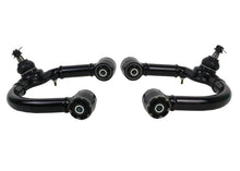 Load image into Gallery viewer, Whiteline 03-09 Lexus GX470 / 03-18 Toyota 4Runner Control Arms - Front Upper - Corvette Realm