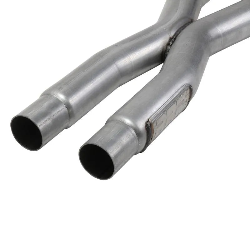 BBK 15-20 Ford Mustang GT 5.0L Resonator Delete X-Pipe (For Use w/Shorties Or Stock Manifolds) - Corvette Realm