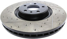 Load image into Gallery viewer, StopTech Slotted &amp; Drilled Sport Brake Rotor - Corvette Realm