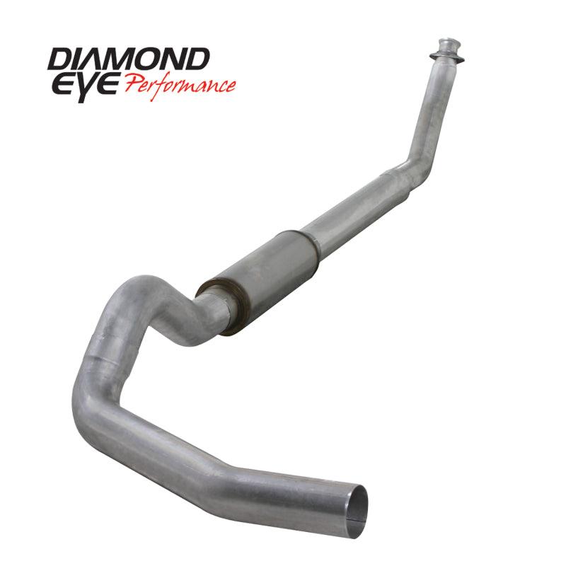 Diamond Eye KIT 5in TB SGL MFLR RPLCMENT PIPE AL: 94-02 DODGE CUMMINS 5.9L W/ RP #510220 - Corvette Realm