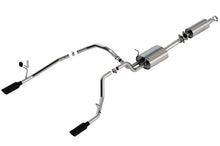 Load image into Gallery viewer, Borla 19-24 RAM 1500 3.6L V6 4DR 140.5/144.6/153.5 WB 2.25in S-Type Cat-Back Exhaust- Black Chrome Tip