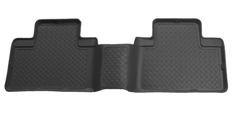 Husky Liners 88-00 GM Full Size Truck 3DR/Ext. Cab Classic Style 2nd Row Black Floor Liners - Corvette Realm