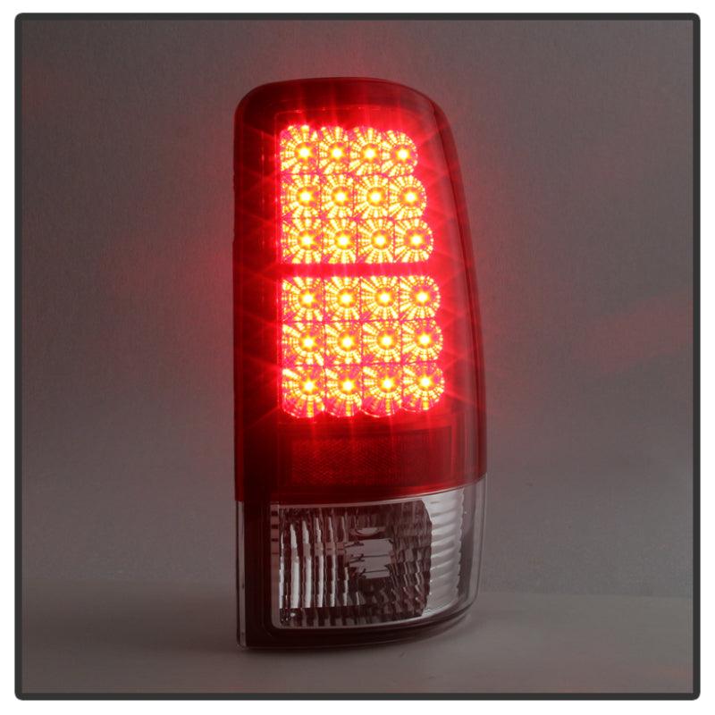 Spyder Chevy Suburban/Tahoe 1500/2500 00-06 LED Tail Lights Red Clear ALT-YD-CD00-LED-RC - Corvette Realm