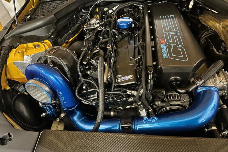 CSF Gen 2 B58 Race X Charge-Air-Cooler Manifold - Raw Billet Aluminum Finish - Corvette Realm