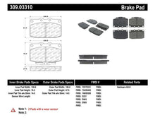 Load image into Gallery viewer, StopTech Performance 89-95 Mazda RX7 Front Brake Pads - Corvette Realm