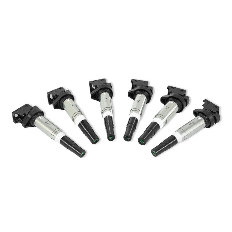 Mishimoto 2002+ BMW M54/N20/N52/N54/N55/N62/S54/S62 Six Cylinder Ignition Coil Set of 6 - Corvette Realm