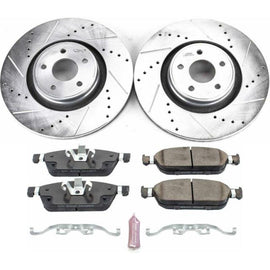 Power Stop 15-18 Ford Focus Front Z23 Evolution Sport Brake Kit - Corvette Realm