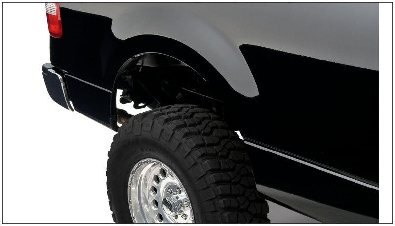 Bushwacker 04-08 Ford F-150 Styleside Extend-A-Fender Style Flares 2pc 66.0/78.0/96.0in Bed - Black - Corvette Realm