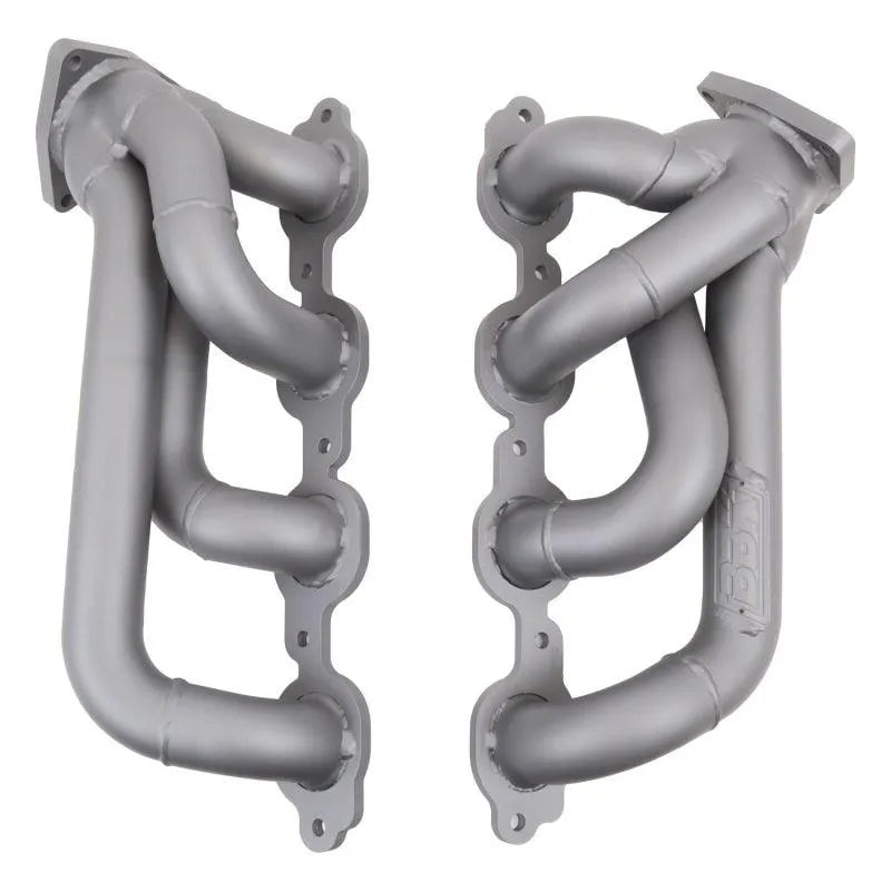 BBK 14-18 GM Truck 5.3/6.2 1 3/4in Shorty Tuned Length Headers - Titanium Ceramic - Corvette Realm