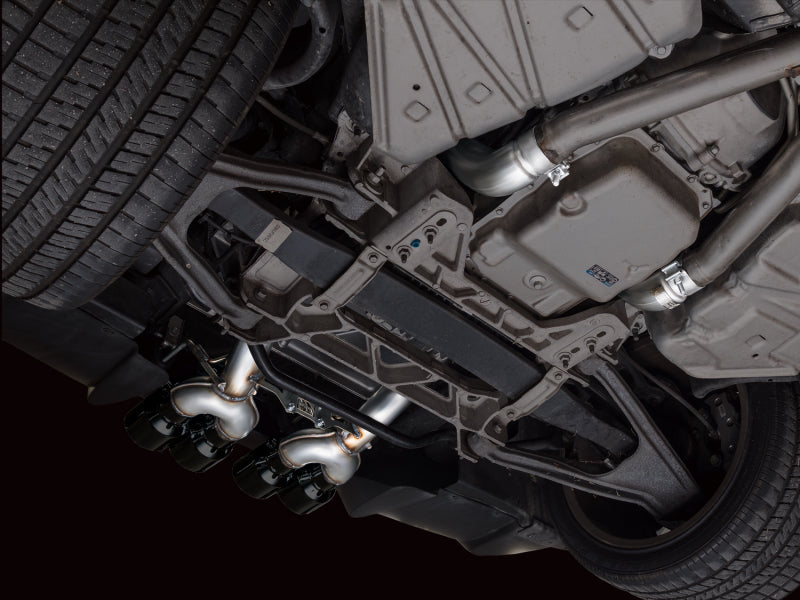 AWE Tuning 05-07 C6 Chevrolet Corvette 6.0L Track Edition Axleback Exhaust w/ Diamond Black Tips