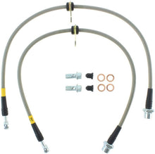 Load image into Gallery viewer, StopTech 02-12 Toyota Camry Coupe/Sedan / 04-08 Solara Rear Stainless Steel Brake Lines - Corvette Realm