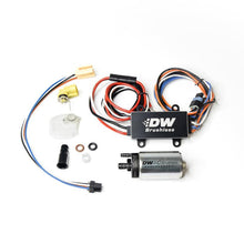 Load image into Gallery viewer, DeatschWerks DW440 440lph Brushless Fuel Pump Single/Dual Controller w/ Install Kit 08-14 Subaru WRX - Corvette Realm