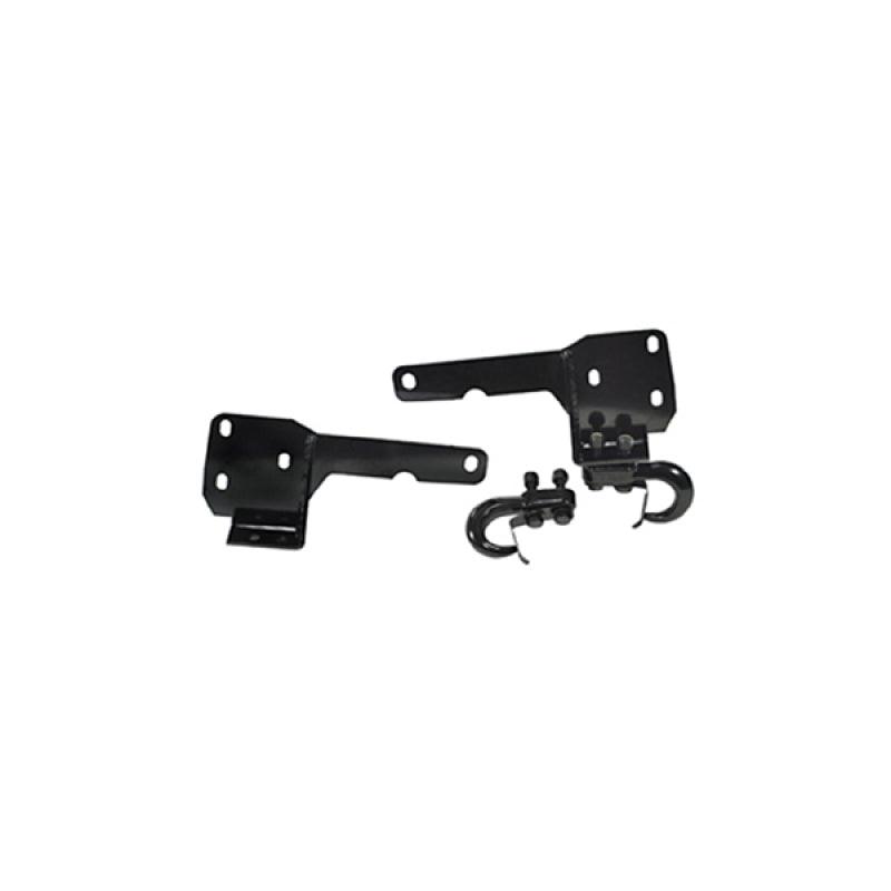 Rugged Ridge 84-01 Jeep Cherokee XJ Tow Hooks & Frame Brackets - Corvette Realm