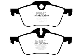 EBC 02-03 Mini Hardtop 1.6 Greenstuff Front Brake Pads - Corvette Realm