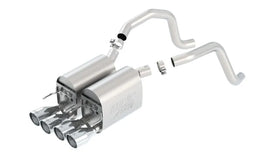 Borla 05-08 C6 Corvette Coupe/Conv 6.0L/6.2L 8cyl Aggressive ATAK Exhaust (rear section only)