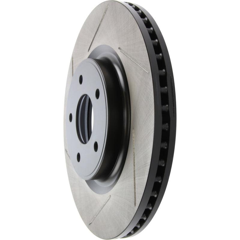 StopTech 13-15 Nissan Pathfinder Slotted Front Right Rotor - Corvette Realm