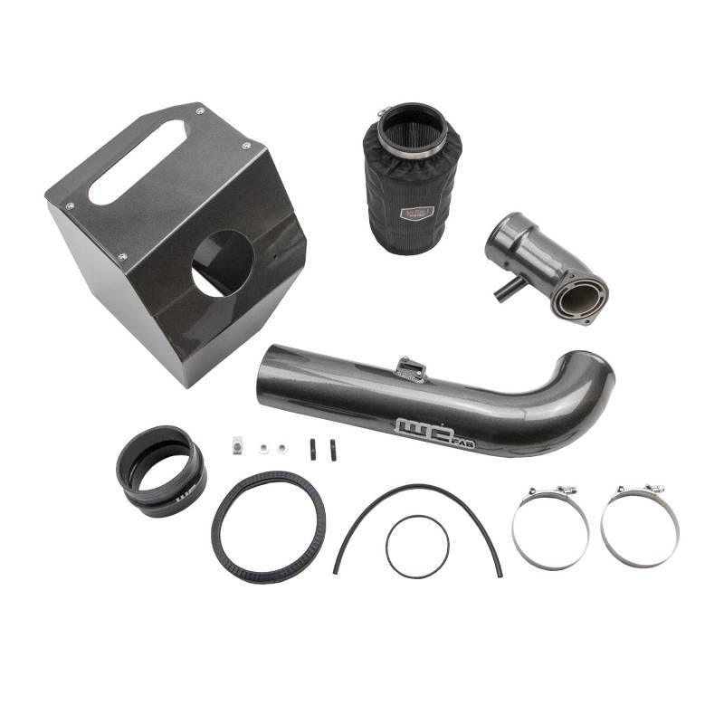 Wehrli 17-19 Chevrolet 6.6L L5P 4in Intake Kit Stage 2 - Gloss Black - Corvette Realm