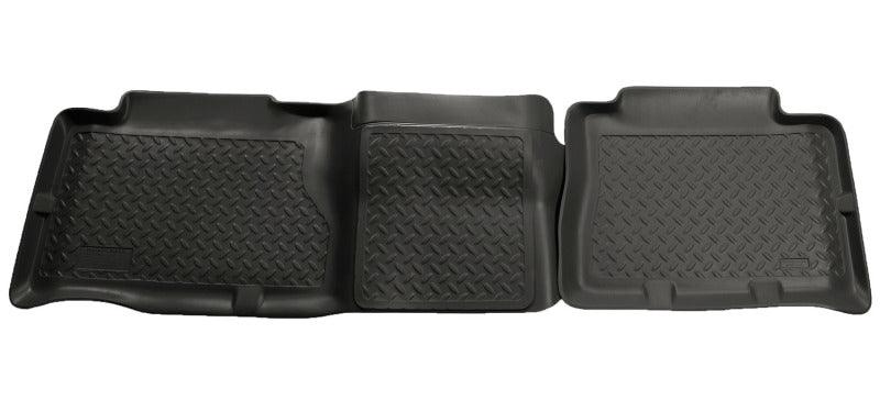 Husky Liners 02-06 Cadillac Escalade/GMC Yukon/Denali Classic Style 2nd Row Black Floor Liners - Corvette Realm