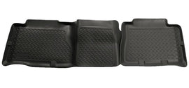 Husky Liners 02-06 Cadillac Escalade/GMC Yukon/Denali Classic Style 2nd Row Black Floor Liners - Corvette Realm