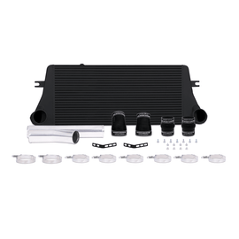 Mishimoto 94-02 Dodge Ram 2500 5.9L Cummins Intercooler Kit w/ Pipes (Black) - Corvette Realm