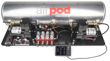 Load image into Gallery viewer, Ridetech RidePro E5 Air Ride Suspension Control System 5 Gallon Dual Compressor AirPod 1/4in Valves - Corvette Realm