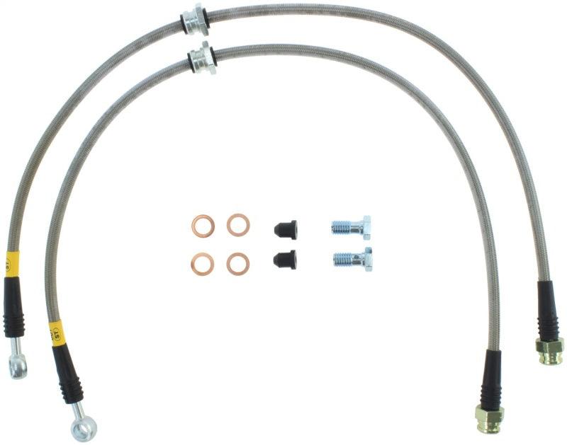 StopTech 2015 VW Golf (MK7) Front Stainless Steel Brake Line Kit - Corvette Realm