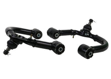 Load image into Gallery viewer, Whiteline 03-09 Lexus GX470 / 03-18 Toyota 4Runner Control Arms - Front Upper - Corvette Realm