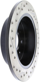 StopTech 90-96 Acura Integra / 97-01 Integra (Exc. Type R) Slotted & Drilled Left Rear Rotor - Corvette Realm