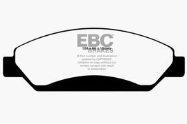 EBC 07 Cadillac Escalade 6.2 2WD Greenstuff Front Brake Pads - Corvette Realm