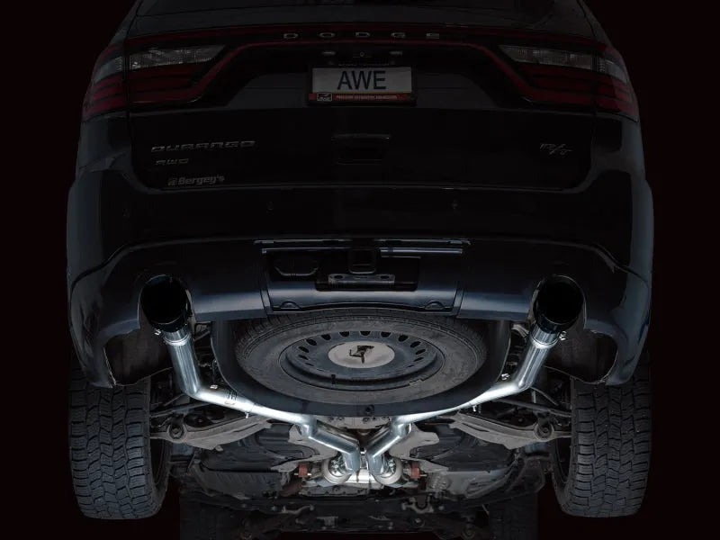 AWE Tuning 11-24 Dodge Durango 5.7L Track Edition Exhaust w/ Diamond Black Tips