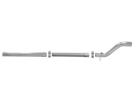 aFe MACH Force-Xp 2-1/2in 409 Stainless Steel Mid-Pipe w/Resonator Delete 18-25 Jeep Wrangler JL 3.6L