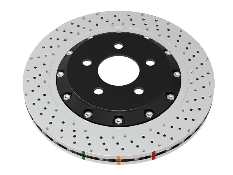 DBA 2020+ Chevrolet Corvette C8 Z51 Rear Crossdrilled 5000 Series Rotor - Corvette Realm