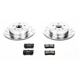 Power Stop 2006 Lexus GS300 Rear Z23 Evolution Sport Brake Kit - Corvette Realm
