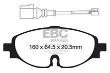 Load image into Gallery viewer, EBC 14+ Audi A3 1.8 Turbo Yellowstuff Front Brake Pads - Corvette Realm