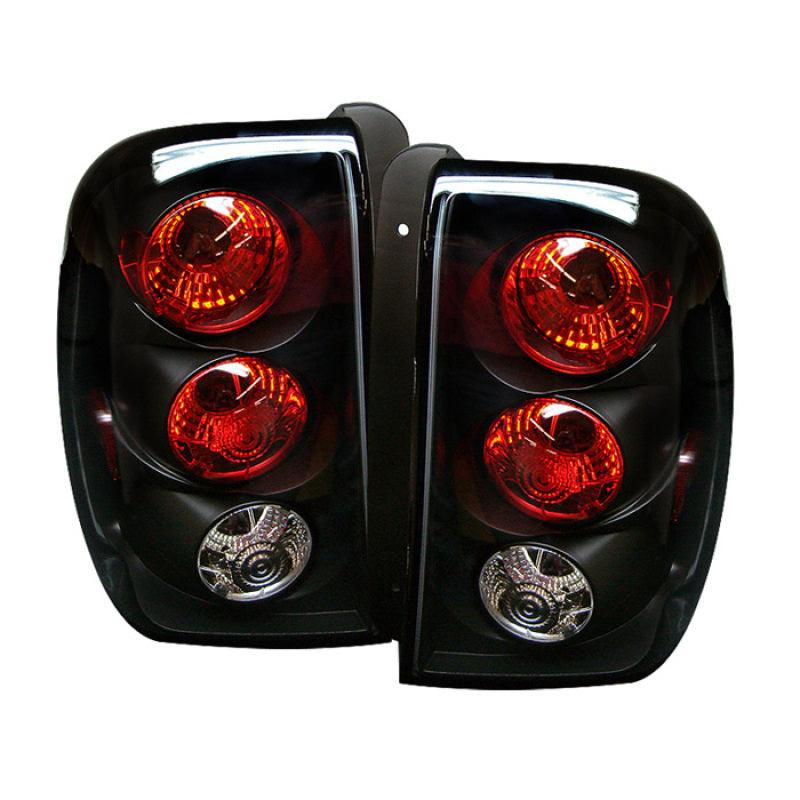 Spyder Chevy TrailBlazer 02-09 Euro Style Tail Lights Black ALT-YD-CTB02-BK - Corvette Realm