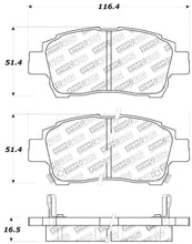 Load image into Gallery viewer, StopTech Performance 00-05 Celica GT-S Rear Brake Pads - Corvette Realm