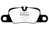 EBC 12-15 Porsche 911 (991) (Cast Iron Rotor only) 3.8 Carrera S Yellowstuff Rear Brake Pads