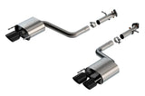 Borla 15-25 Lexus RC F Axle-Back Exhaust System S-Type - Black Chrome