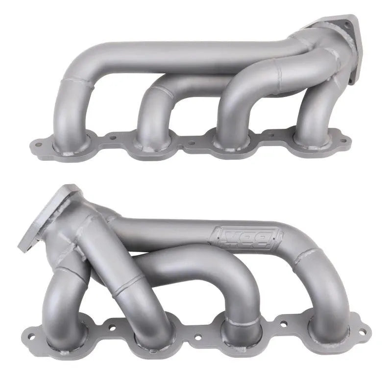 BBK 14-18 GM Truck 5.3/6.2 1 3/4in Shorty Tuned Length Headers - Titanium Ceramic - Corvette Realm