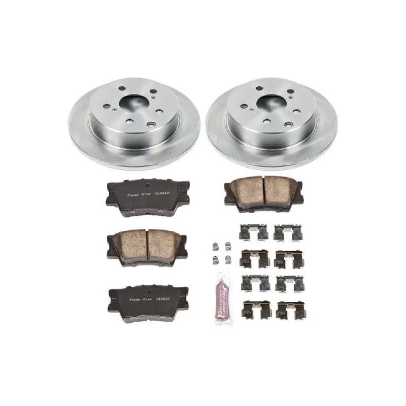 Power Stop 10-12 Lexus HS250h Rear Autospecialty Brake Kit - Corvette Realm