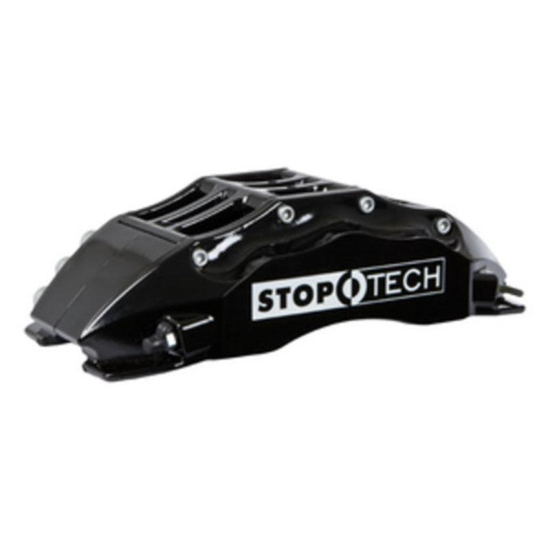 StopTech 08-13 BMW M3/11-12 1M Coupe Front BBK w/ Black ST-60 Calipers Slotted 380x35mm Rotor - Corvette Realm