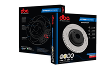 Load image into Gallery viewer, DBA 02-07 Subaru WRX STi 10 Stud Hole Rear Drilled &amp; Slotted Street Series Rotor