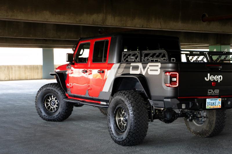 DV8 Offroad 20-23 Jeep Gladiator JT Slim Fender Flares - Corvette Realm