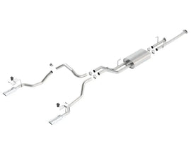 Borla 14-21 Toyota Tundra 4.6L/5.7L Crew Max SB DC SB Touring Cat Back Exhaust Dual Split Rear Exit
