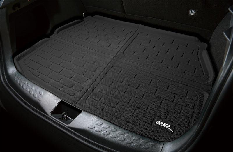 3D MAXpider 20-23 Tesla Model Y 2nd Row Seatback Protector Kagu Cargo Liner - Black - Corvette Realm