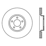 StopTech Power Slot 07-09 Mazdaspeed3 Slotted Left Front Rotor