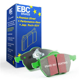 EBC 12+ Ford Focus 2.0 Turbo ST Greenstuff Front Brake Pads - Corvette Realm