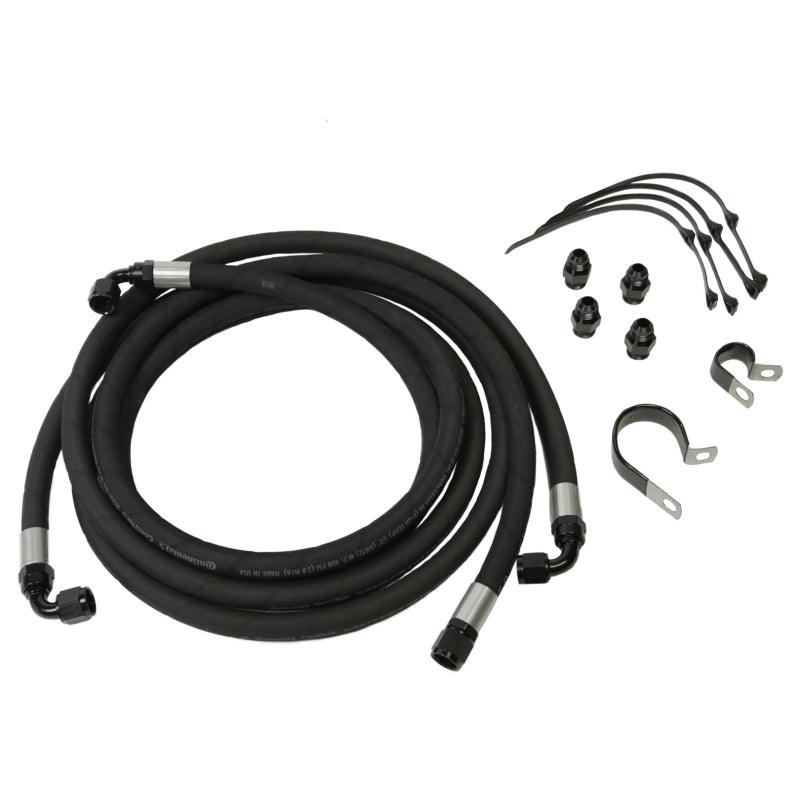 Fleece Performance 10-12 Cummins w/ 68RE Replacement Transmission Line Kit - Corvette Realm